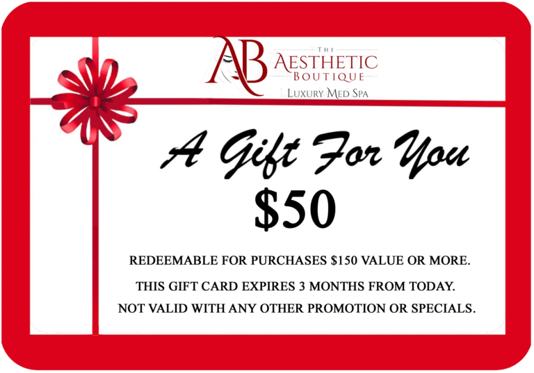 TAB Gift Card for New Clients