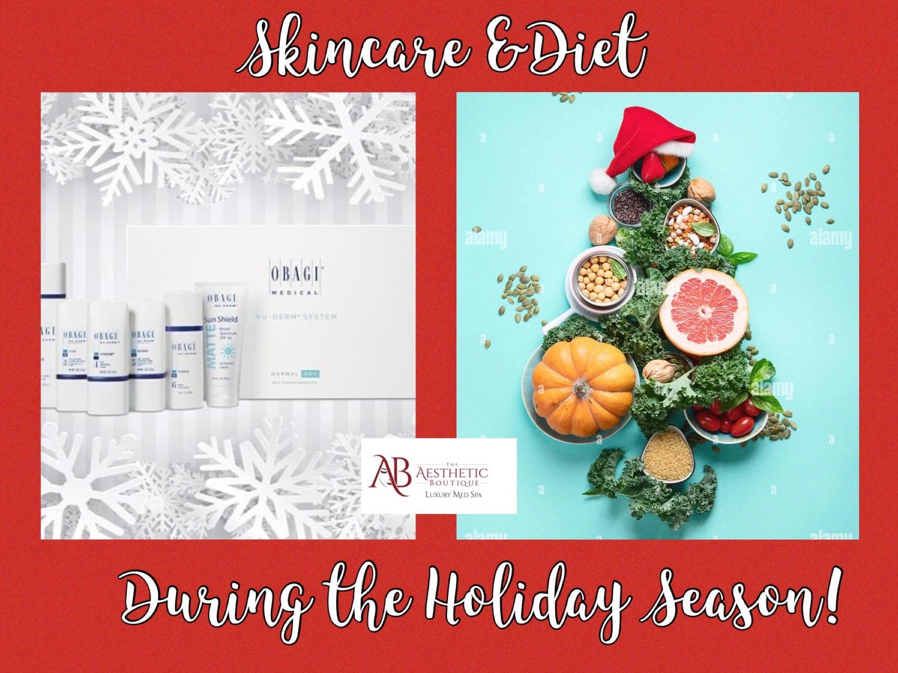 Read more about the article Nurturing Your Skin and Body Through the Holiday Hustle: The Crucial Role of Skincare and Diet